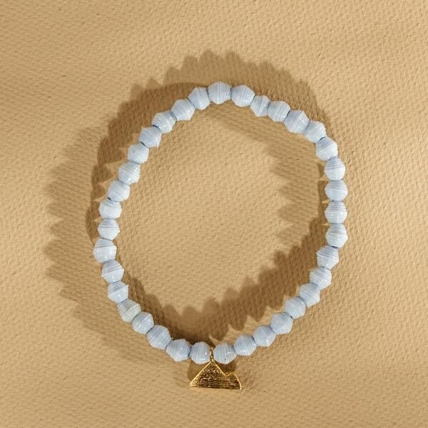 Mountain Charm Beaded Bracelet