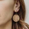 Large Circle Earrings